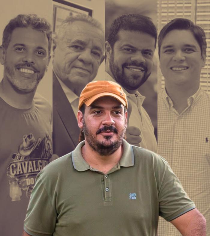 Quem levará o apoio de Gabriel de Parísio nas próximas eleições?