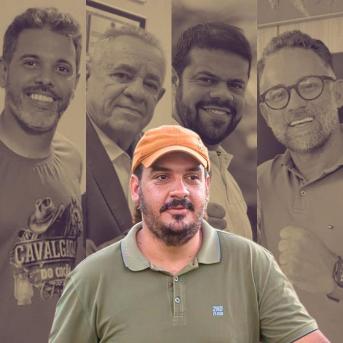 Quem levará o apoio de Gabriel de Parísio nas próximas eleições?