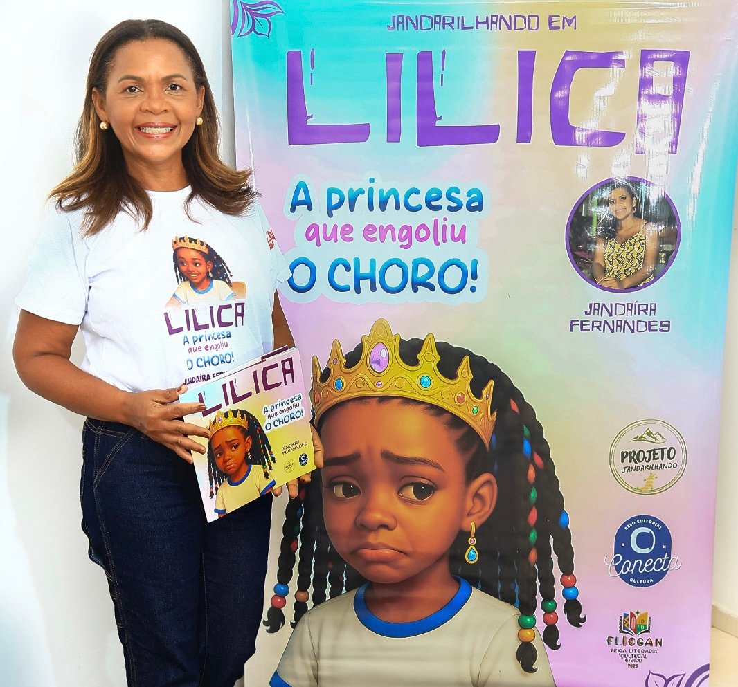 Escritora de Gandu lança livro infantil na Bienal do Livro da Bahia 2026 nesta quinta (16)