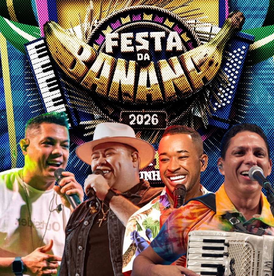  Confira os valores dos cachês das principais atrações da Festa da Banana 2026 em Teolândia
