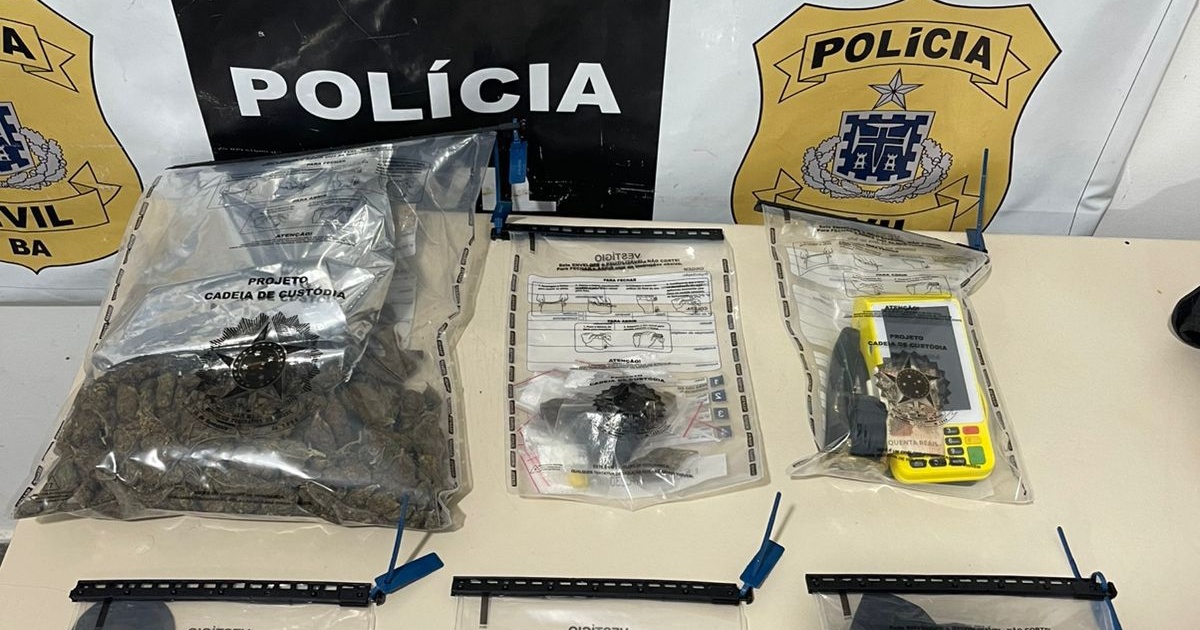 Traficante é preso enquanto fazia “delivery de drogas” em Santo Antônio de Jesus