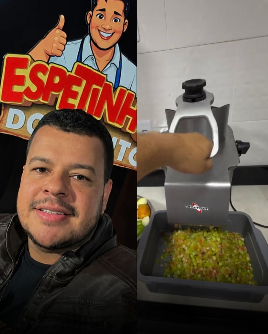 Empresário de Wenceslau Guimarães viraliza ao mostrar máquina que prepara alimentos em segundos