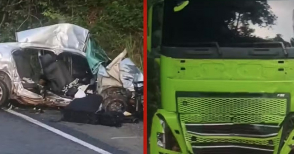 Colisão em trecho da BR-110 em Catu deixa três pessoas mortas