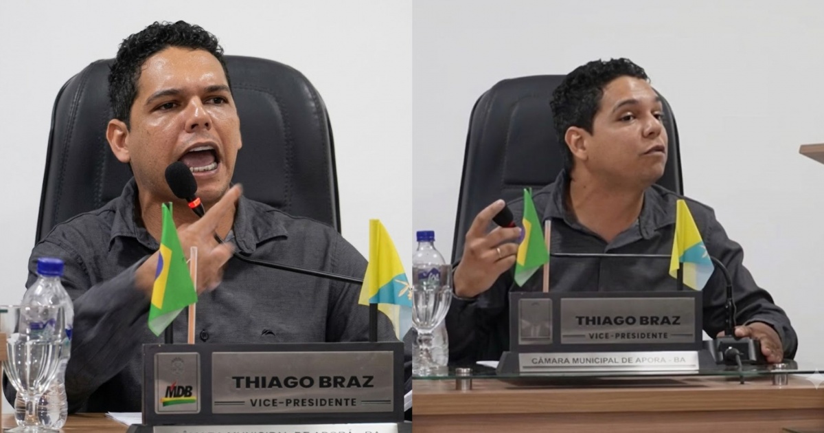 VÍDEO: Em sessão tumultuada, vereador de Aporá rebate críticos e dispara palavrões durante discurso na Câmara