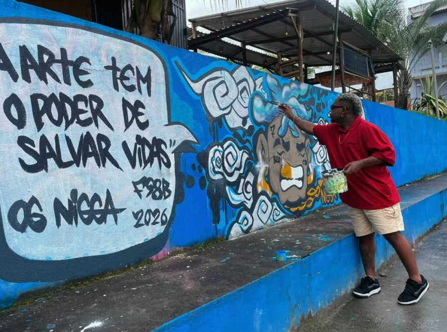 OG NIGGA aposta na mistura de música e grafite para fortalecer sua identidade artística