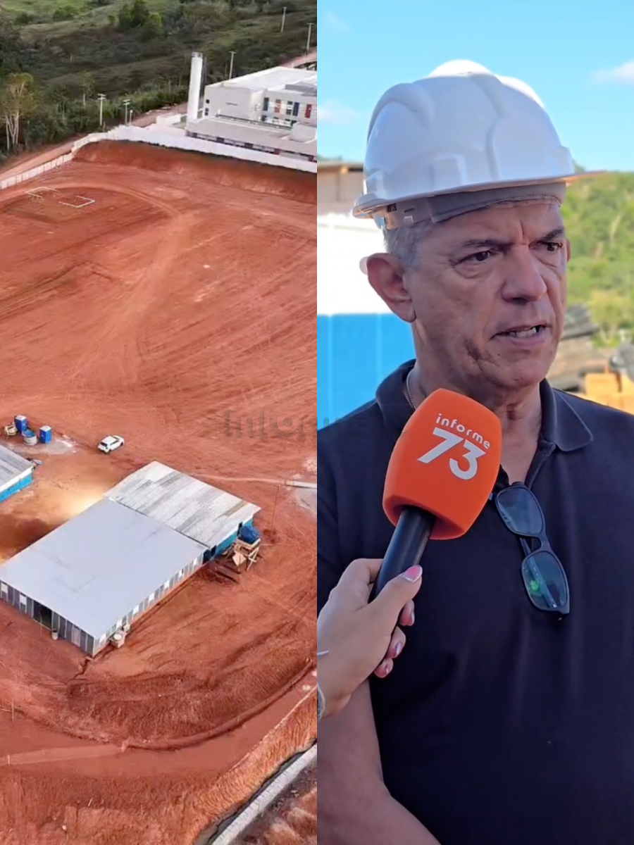 Novo Hospital de Gandu: entenda o ritmo atual dos trabalhos e a montagem da estrutura
