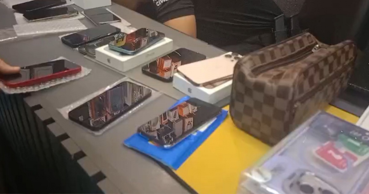 Operação: Polícia Civil apreende 28 celulares e mil acessórios falsificados em Feira