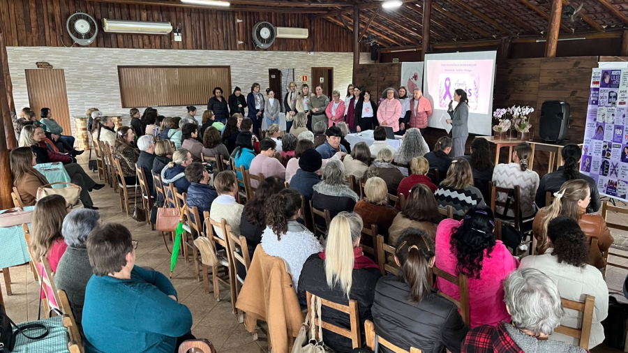 Gandu realiza encontro voltado aos homens durante programação do Agosto Lilás