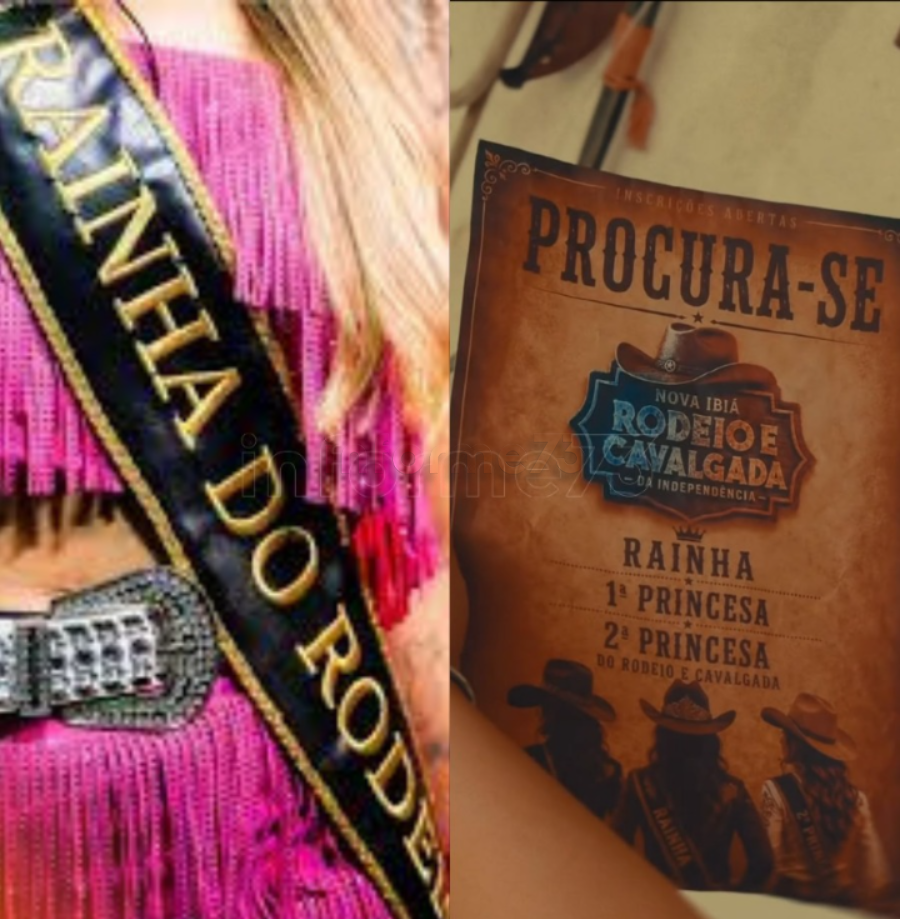 Confira as candidatas a Rainha do Rodeio e Cavalgada de Nova Ibiá