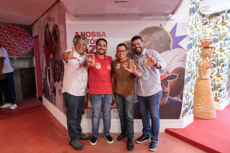 PT de Gandu vai apoiar Léo de Neco para estadual e Valmir Assunção para federal