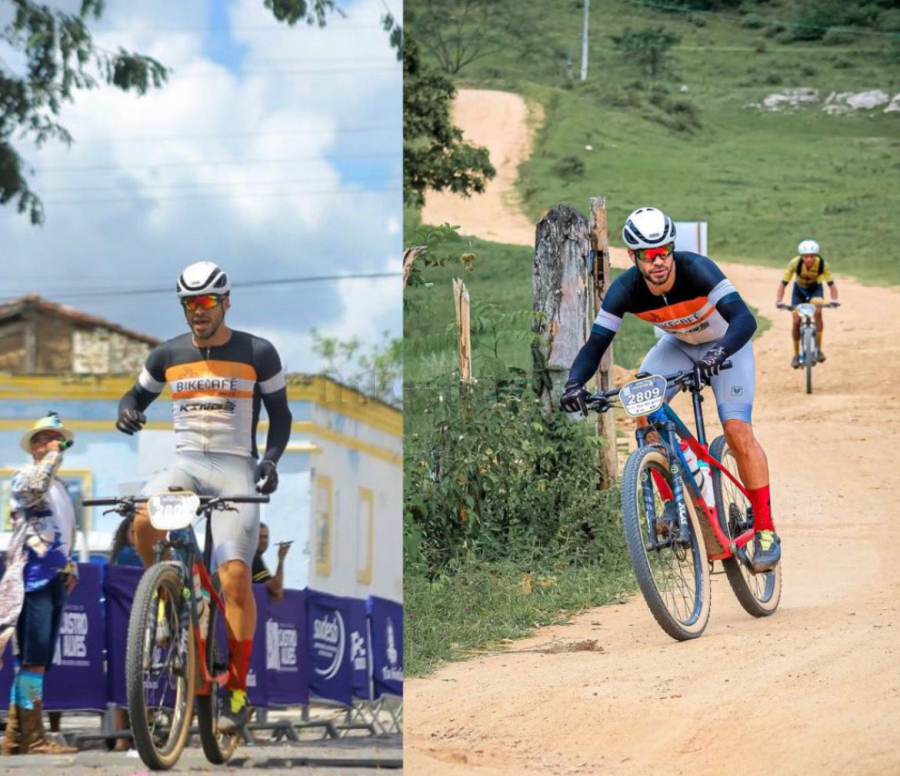 Atleta de Presidente Tancredo Neves fica entre os três melhores do país em campeonato de mountain bike