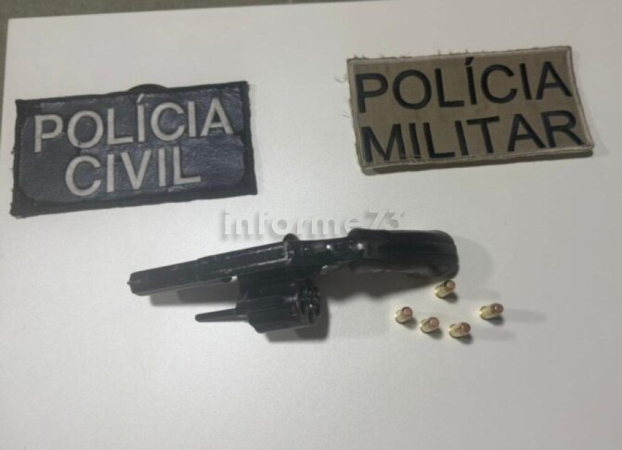 Polícia apreende revólver após mulher acusar ex de atirar contra ela em cidade da região; caso tem reviravolta