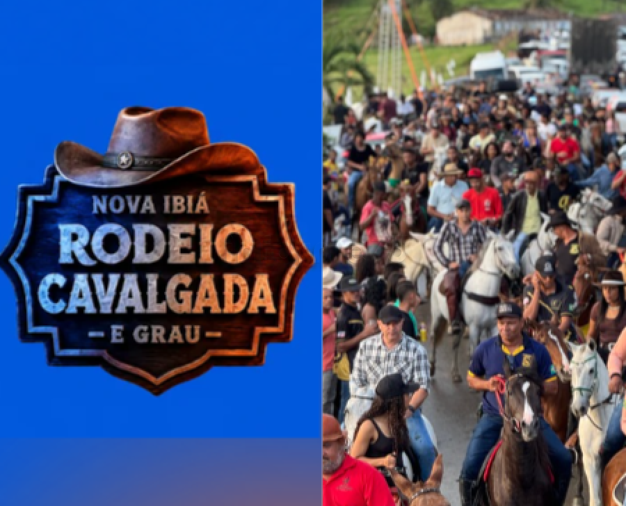 Cavalgada, Rodeio e Grau começa nesta sexta (4) e vaia até segunda (7) em Nova Ibiá