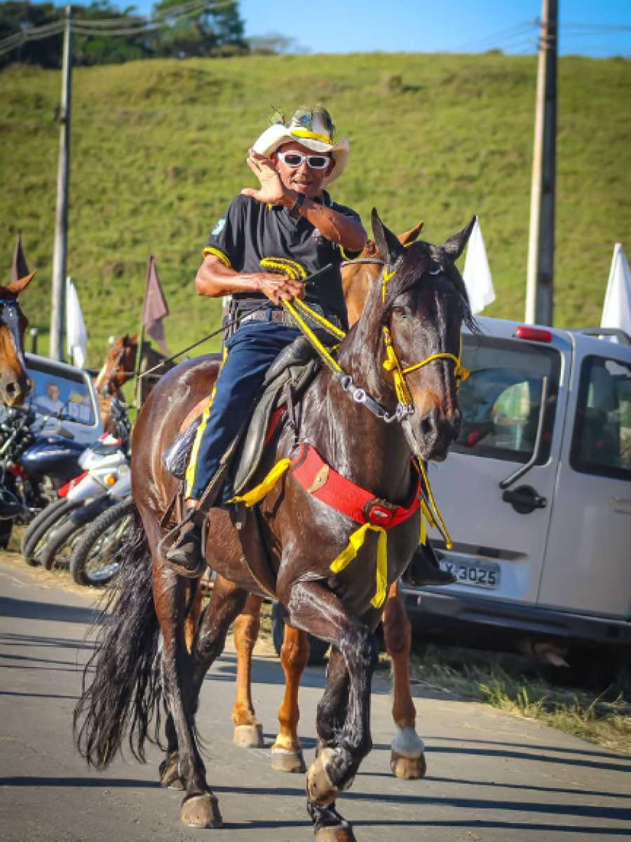 2° Cavalgada é tradição acontece neste domingo (27), com saída na Palmeira