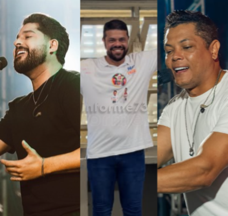 Gandu recebe nesta segunda (5) festa pela vitória de Léo de Neco e Neto Carletto, com shows de Jaldo e Kaio Oliveira