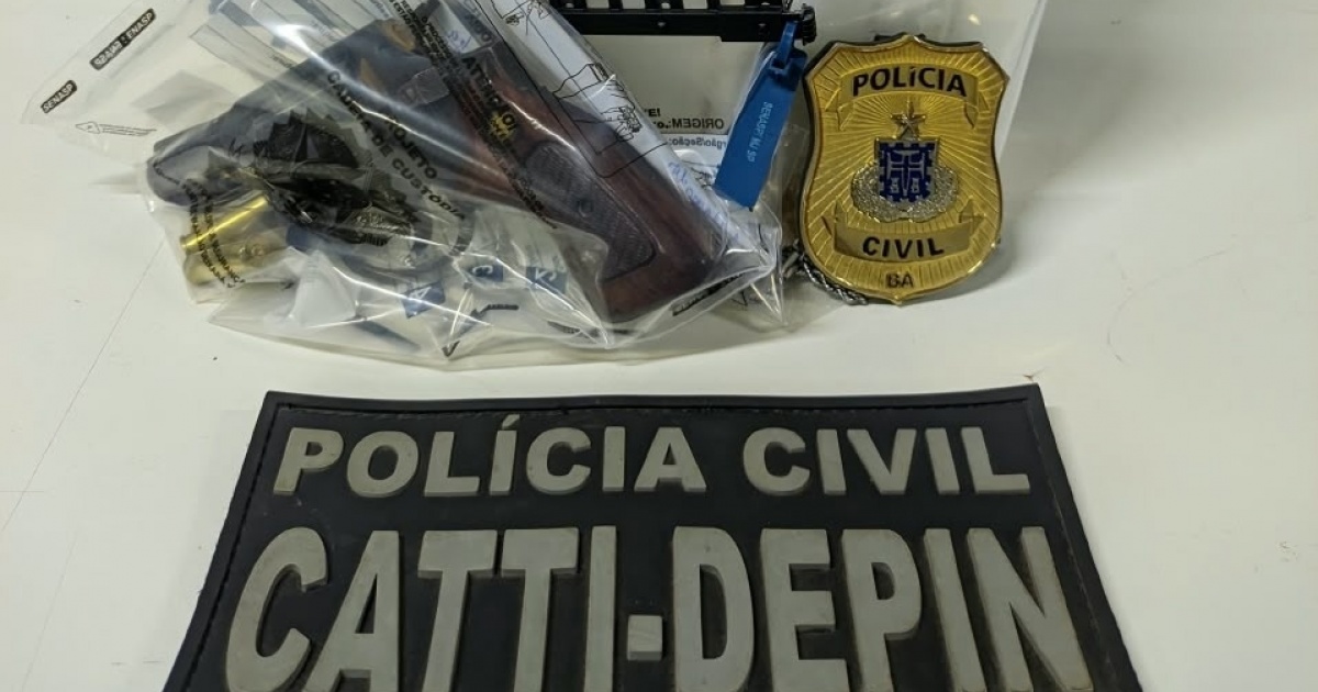 Suspeito de duplo homicídio é preso pela Polícia Civil no interior da Bahia