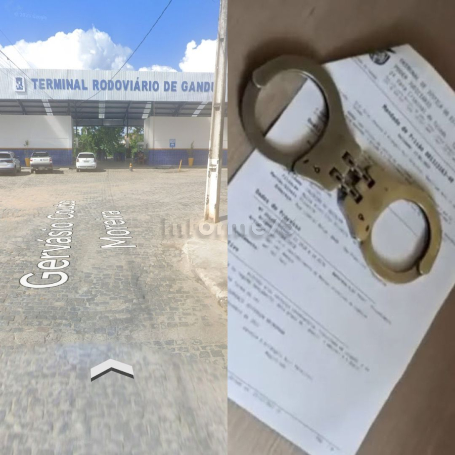 Homem com mandado de prisão em aberto é preso em rodoviária de Gandu